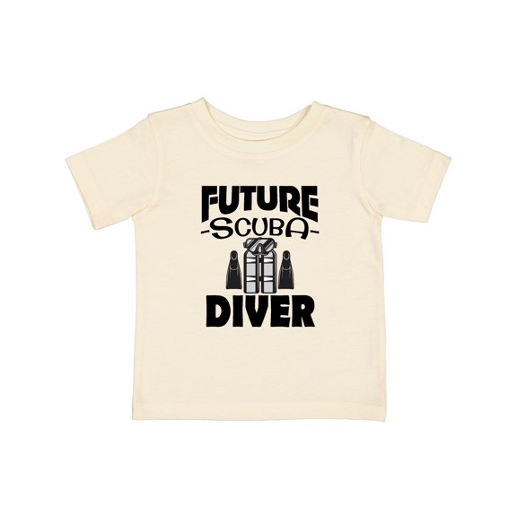 Inktastic Future Scuba Diver Boys or Girls Baby T-Shirt