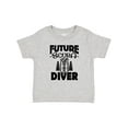 thumbnail image 1 of Inktastic Future Scuba Diver Boys or Girls Baby T-Shirt, 1 of 5
