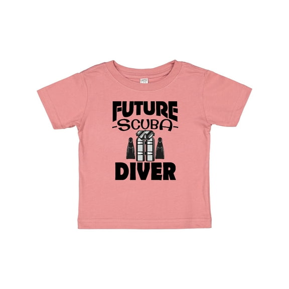 Inktastic Future Scuba Diver Boys or Girls Baby T-Shirt