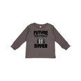 thumbnail image 1 of Inktastic Future Scuba Diver Boys or Girls Long Sleeve Toddler T-Shirt, 1 of 5