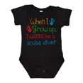 thumbnail image 1 of Inktastic Future Scuba Diver Childs Diving Boys or Girls Baby Bodysuit, 1 of 5