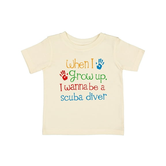 Inktastic Future Scuba Diver Childs Diving Boys or Girls Baby T-Shirt