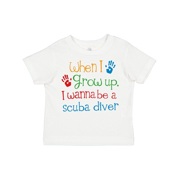 Inktastic Future Scuba Diver Childs Diving Boys or Girls Toddler T-Shirt