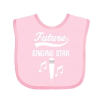 Inktastic Future Singing Star Childs Music Boys or Girls Baby Bib
