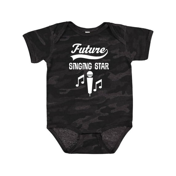 Inktastic Future Singing Star Childs Music Boys or Girls Baby Bodysuit