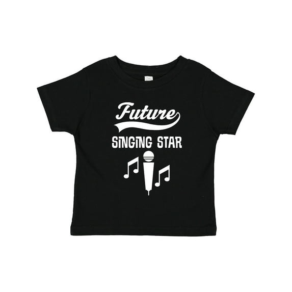 Inktastic Future Singing Star Childs Music Boys or Girls Toddler T-Shirt