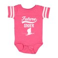 thumbnail image 1 of Inktastic Future Skier Childs Skiing Boys or Girls Baby Bodysuit, 1 of 5