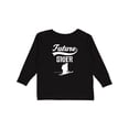 thumbnail image 1 of Inktastic Future Skier Childs Skiing Boys or Girls Long Sleeve Toddler T-Shirt, 1 of 5