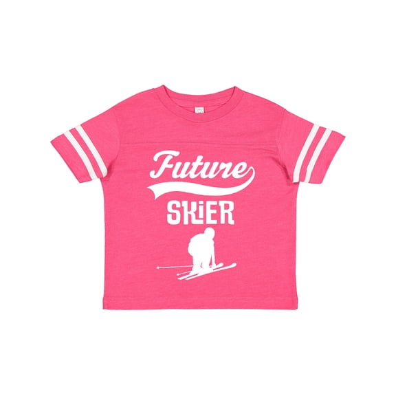Inktastic Future Skier Childs Skiing Boys or Girls Toddler T-Shirt