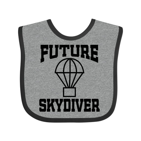 Inktastic Future Skydiver Boys or Girls Baby Bib