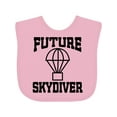 thumbnail image 1 of Inktastic Future Skydiver Boys or Girls Baby Bib, 1 of 4