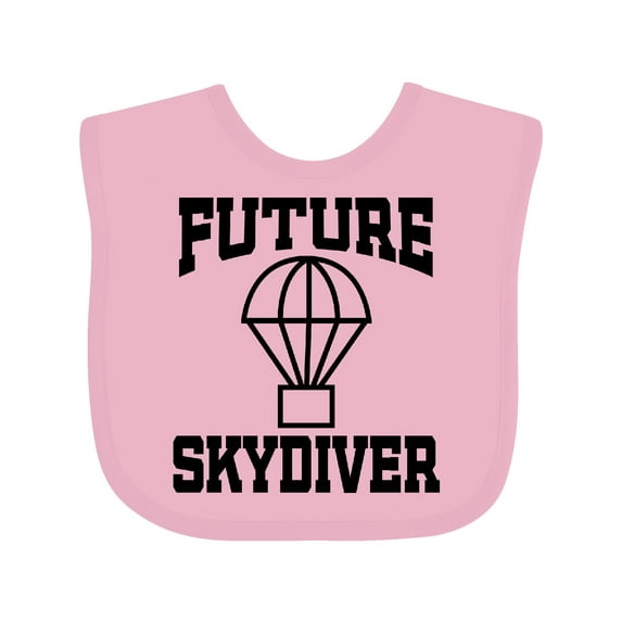 Inktastic Future Skydiver Boys or Girls Baby Bib