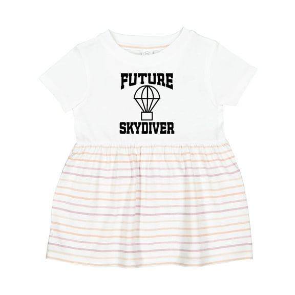 Inktastic Future Skydiver Girls Baby Dress
