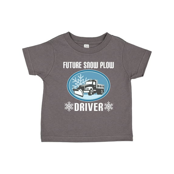 Inktastic Future Snow Plow Truck Driver Boys or Girls Toddler T-Shirt