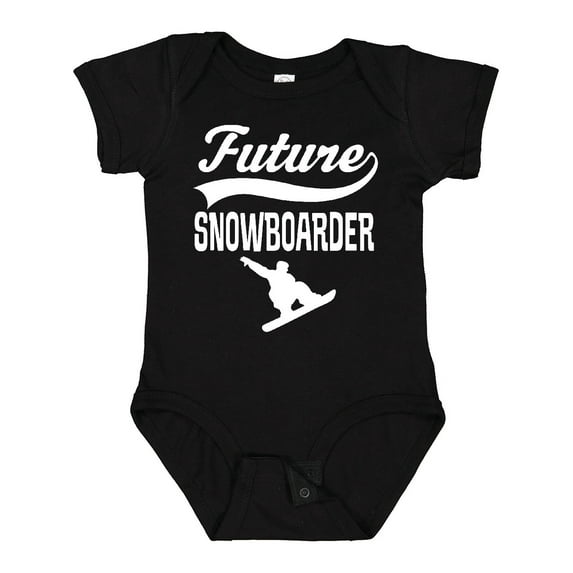 Inktastic Future Snowboarder Boys Snowboarding Boys Baby Bodysuit