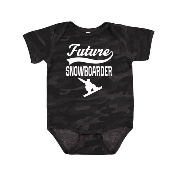 Inktastic Future Snowboarder Boys Snowboarding Boys Baby Bodysuit