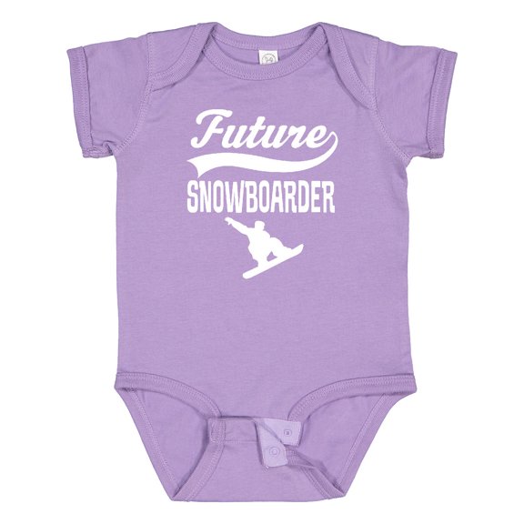 Inktastic Future Snowboarder Boys Snowboarding Boys Baby Bodysuit