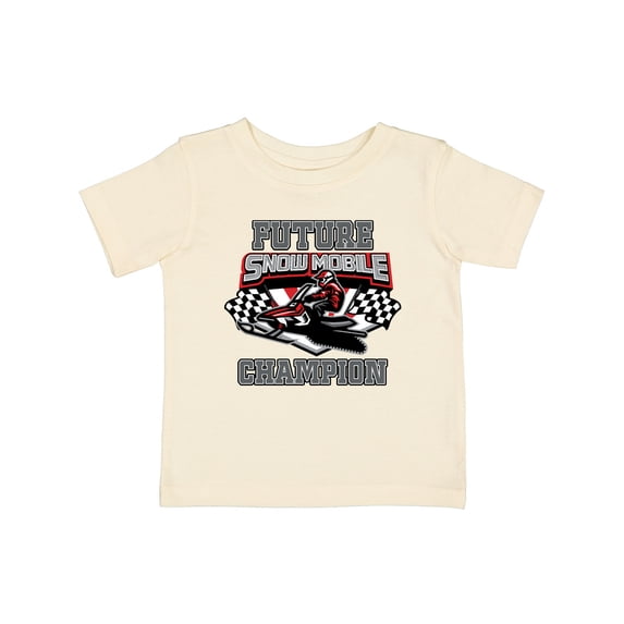 Inktastic Future Snowmobile Champion Boys or Girls Baby T-Shirt