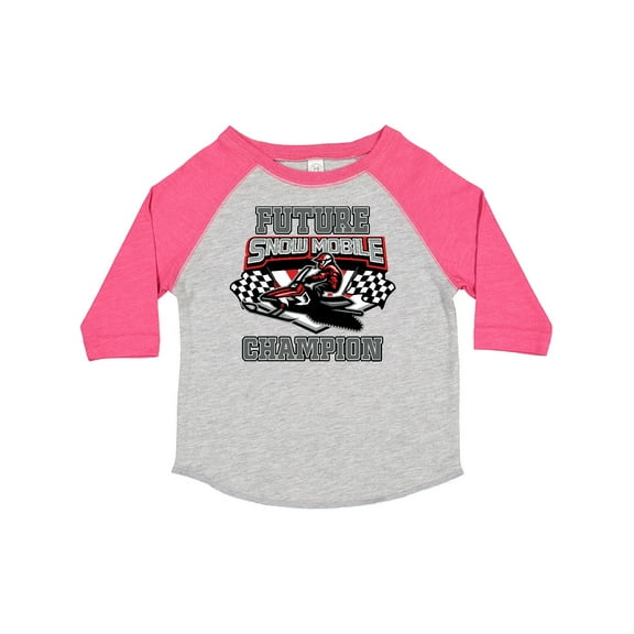 Inktastic Future Snowmobile Champion Boys or Girls Toddler T-Shirt