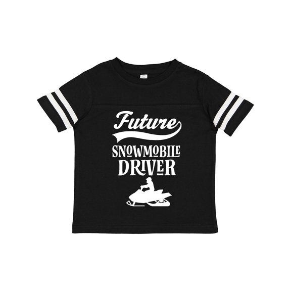 Inktastic Future Snowmobile Driver Snowmobiling Boys or Girls Toddler T-Shirt