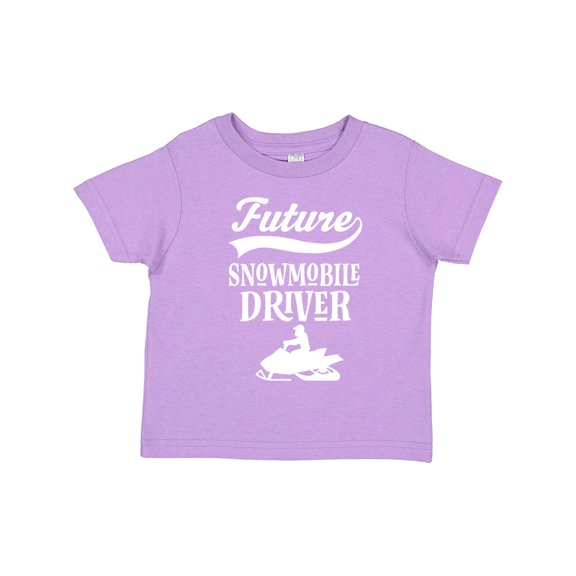 Inktastic Future Snowmobile Driver Snowmobiling Boys or Girls Toddler T-Shirt