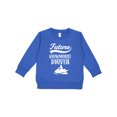 thumbnail image 1 of Inktastic Future Snowmobile Driver Snowmobiling Toddler Sweatshirt, 1 of 4
