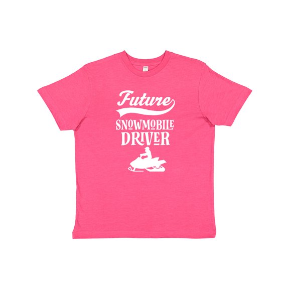 Inktastic Future Snowmobile Driver Snowmobiling Youth T-Shirt