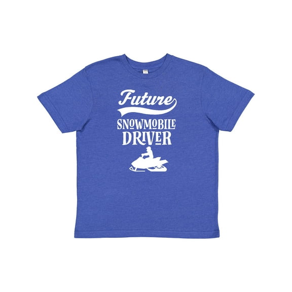 Inktastic Future Snowmobile Driver Snowmobiling Youth T-Shirt