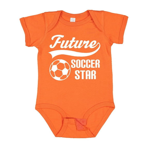 Inktastic Future Soccer Star Ball Sports Boys or Girls Baby Bodysuit