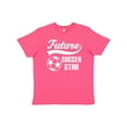 thumbnail image 1 of Inktastic Future Soccer Star Ball Sports Youth T-Shirt, 1 of 5