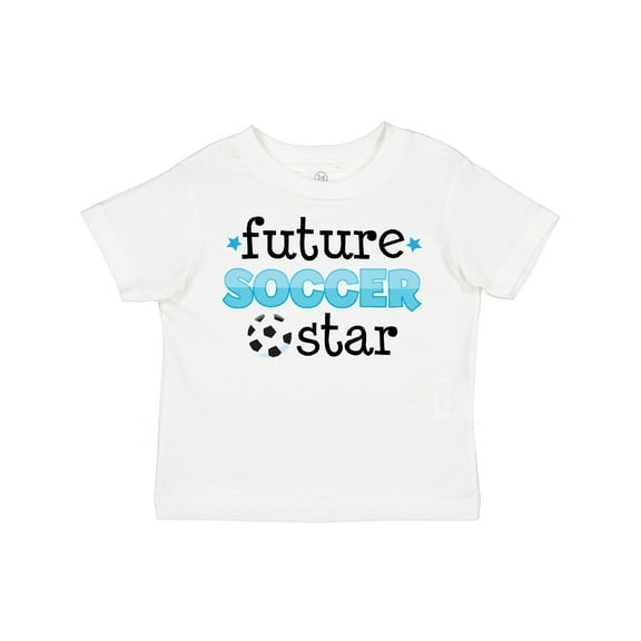 Inktastic Future Soccer Star Boys Toddler T-Shirt