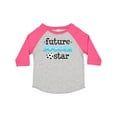 thumbnail image 1 of Inktastic Future Soccer Star Boys Toddler T-Shirt, 1 of 5