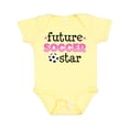 thumbnail image 1 of Inktastic Future Soccer Star Girls Girls Baby Bodysuit, 1 of 5
