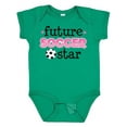 thumbnail image 1 of Inktastic Future Soccer Star Girls Girls Baby Bodysuit, 1 of 5