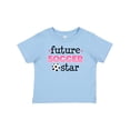 thumbnail image 1 of Inktastic Future Soccer Star Girls Girls Baby T-Shirt, 1 of 5
