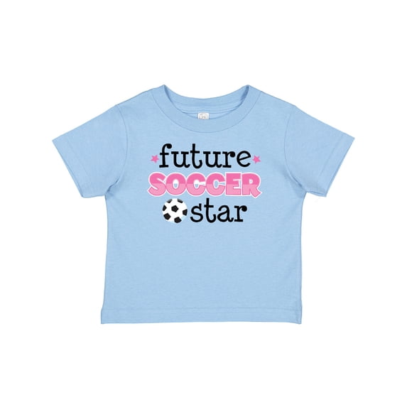 Inktastic Future Soccer Star Girls Girls Baby T-Shirt