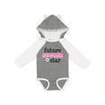 thumbnail image 1 of Inktastic Future Soccer Star Girls Girls Long Sleeve Baby Bodysuit, 1 of 5