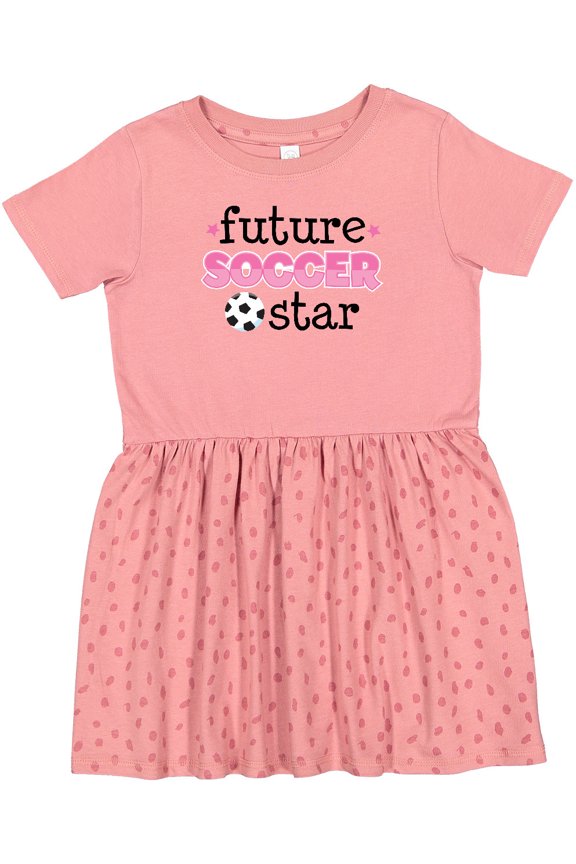 Future Soccer Star Girls Girls Toddler Dress