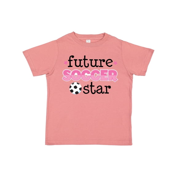 Inktastic Future Soccer Star Girls Girls Toddler T-Shirt