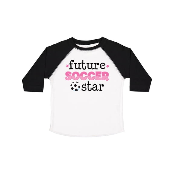 Inktastic Future Soccer Star Girls Girls Toddler T-Shirt