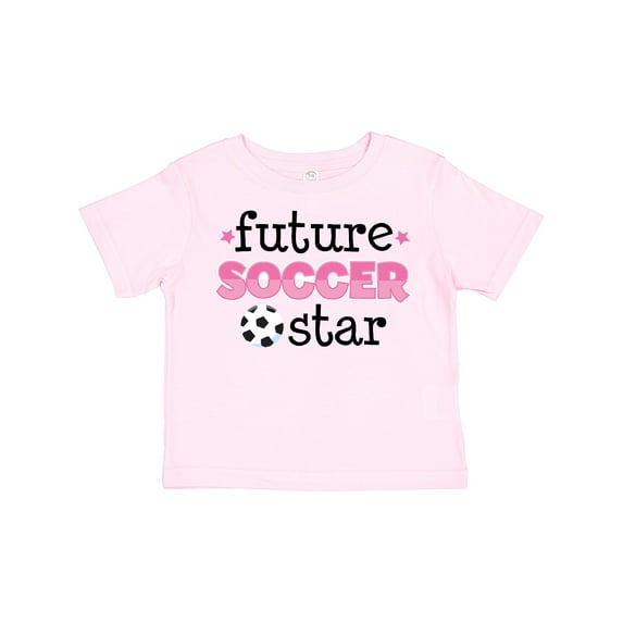 Inktastic Future Soccer Star Girls Girls Toddler T-Shirt
