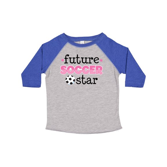 Inktastic Future Soccer Star Girls Girls Toddler T-Shirt