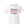 thumbnail image 1 of Inktastic Future Soccer Star Girls Youth T-Shirt, 1 of 5