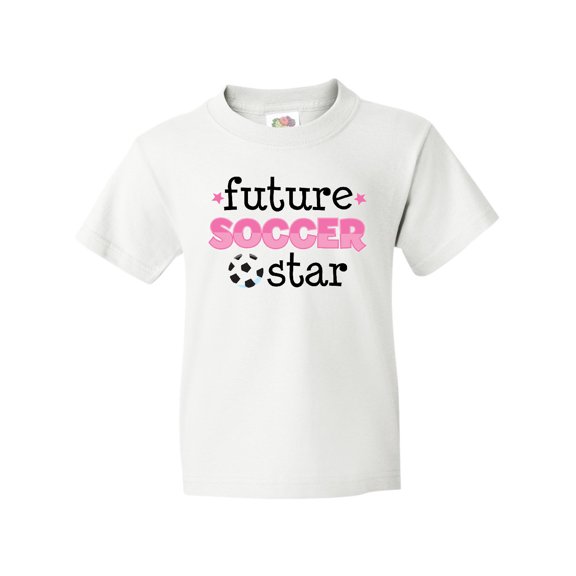 Inktastic Future Soccer Star Girls Youth T-Shirt