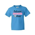 thumbnail image 1 of Inktastic Future Soccer Star Girls Youth T-Shirt, 1 of 5
