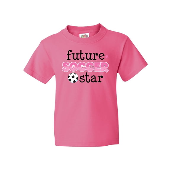 Inktastic Future Soccer Star Girls Youth T-Shirt