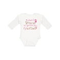 thumbnail image 1 of Inktastic Future Softball Player Girls Girls Long Sleeve Baby Bodysuit, 1 of 5