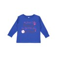 thumbnail image 1 of Inktastic Future Softball Player Girls Girls Long Sleeve Toddler T-Shirt, 1 of 5