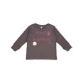 thumbnail image 1 of Inktastic Future Softball Player Girls Girls Long Sleeve Toddler T-Shirt, 1 of 5