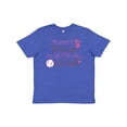 thumbnail image 1 of Inktastic Future Softball Player Girls Youth T-Shirt, 1 of 5